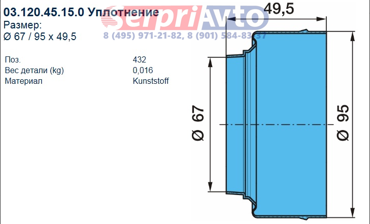 Пыльник ступицы BPW 